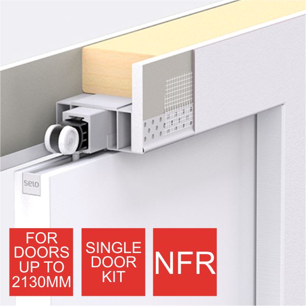 Enigma Concealed Pocket Door - Single Door Kit  - Small