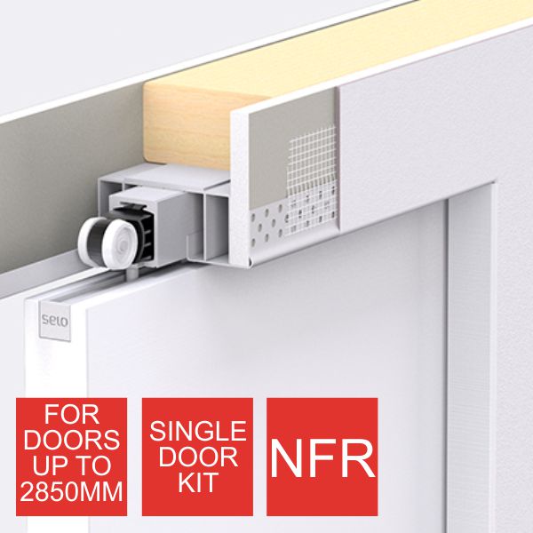 Enigma Concealed Pocket Door - Single Door Kit - Large